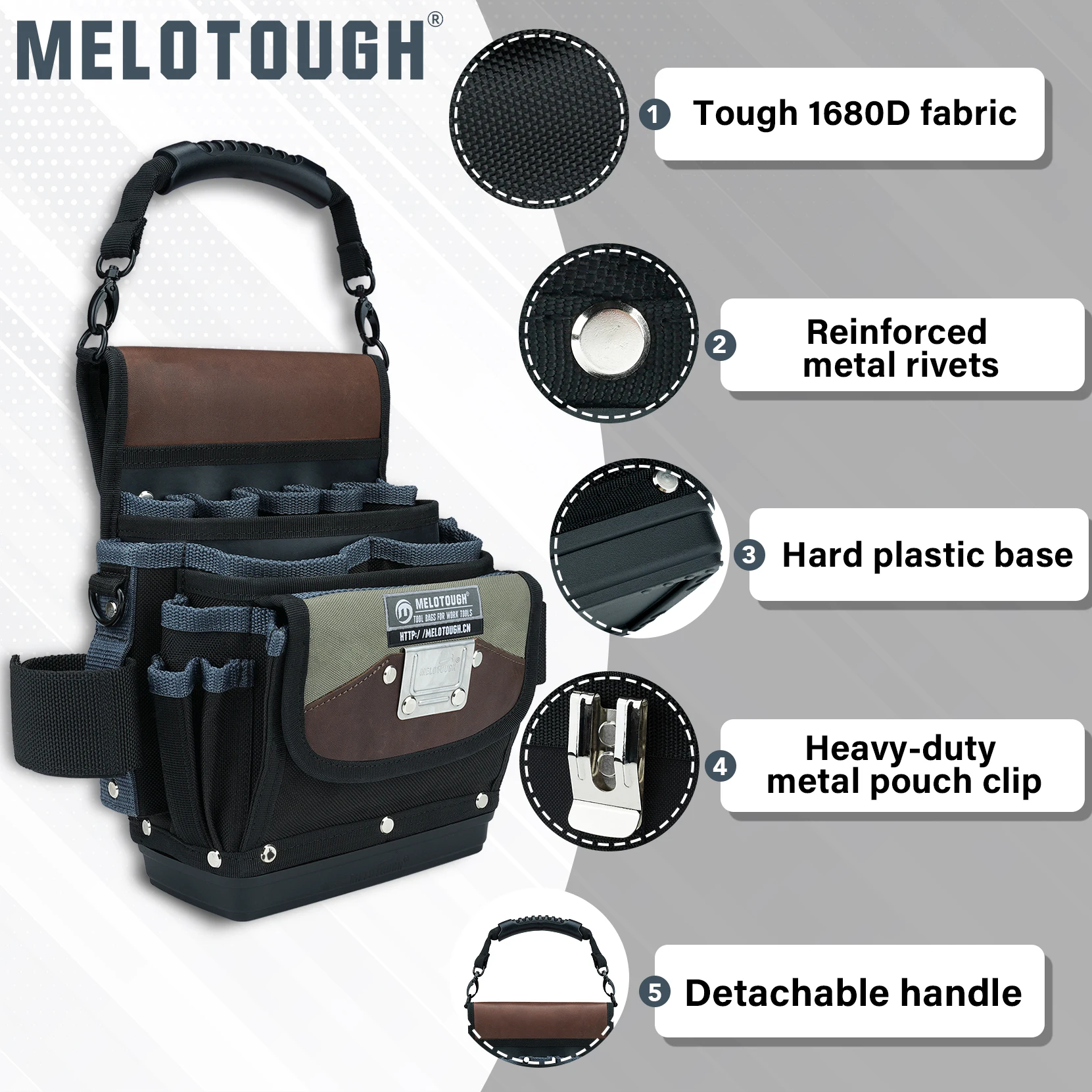 Hard Bottom Tool Pouch 1