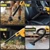 2 in 1 Cordless Blower and Vacuum Cleaner, Handheld Blade Computerized Duster Clean Leaf Dust Snow Tool, Cordless Power Tools 4