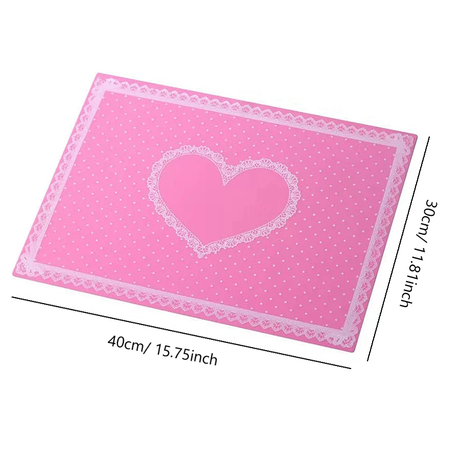Silicone Mat Silicone Wrist Pad Non-slip Table Mat Nail Art Resin Crafting Art Painting Desk Protector nail art table mat