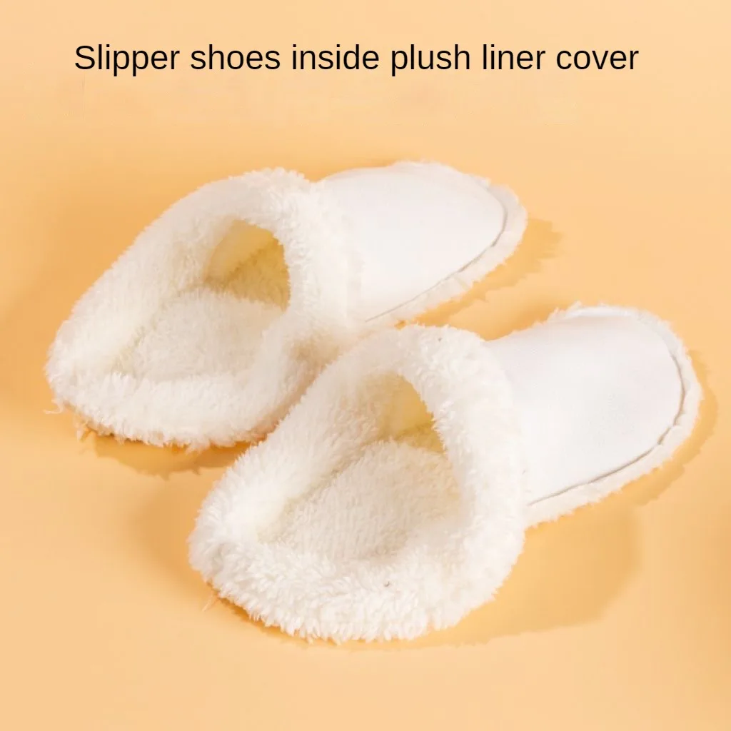 1 paar Winter Warme Schuhe Einlegesohlen Verdicken Einlegesohle für Frauen Männer Schuh Abdeckungen Abnehmbare Plüsch Liner Croc Zubehör_voghion.com