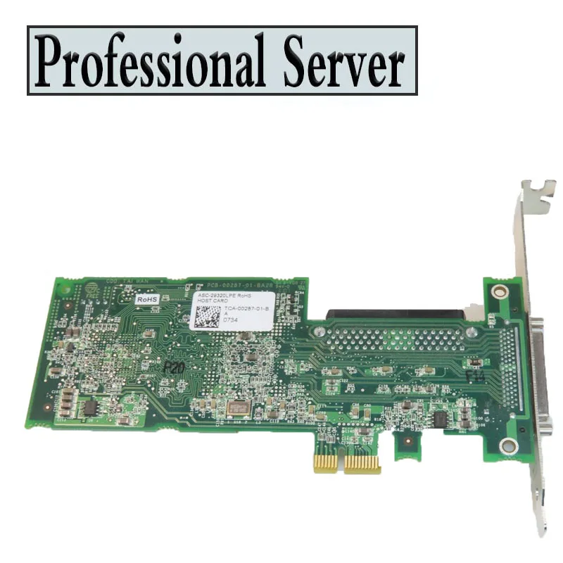Adaptec 29320LPE PCIe Ultra320 SCSI Controller Card PCI