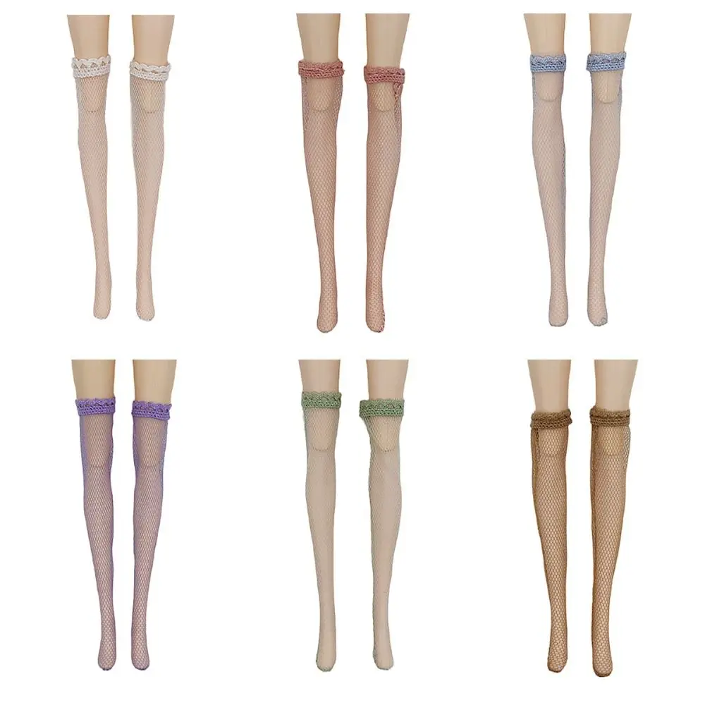 

Fashion Lace Stockings High Quallity 10 Styles Long Casual Wear Accessories Handmade Dress Clothes 30cm Doll/1/6 Doll