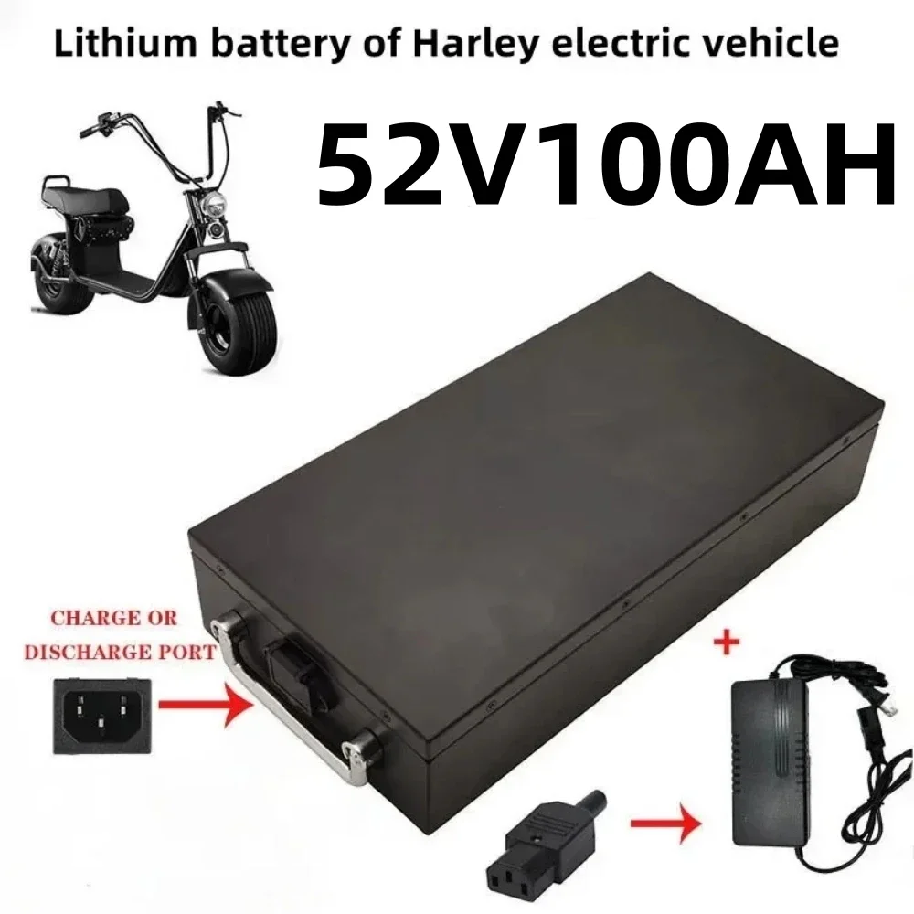 

Air fast transportation New Full Capacity Power 18650 Lithium Battery 52V20ah-100ah Lithium Battery Pack Suitable for 250-2000W