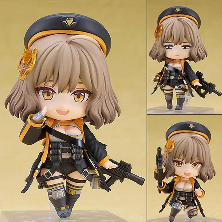 Anime Nendoroid # 2397 Q-Version Anis Chibi Artikulierte Actionfiguren mit Wechselgesicht Desktop-Dekorationsmodell Bausatz Geschenke – Detail 1