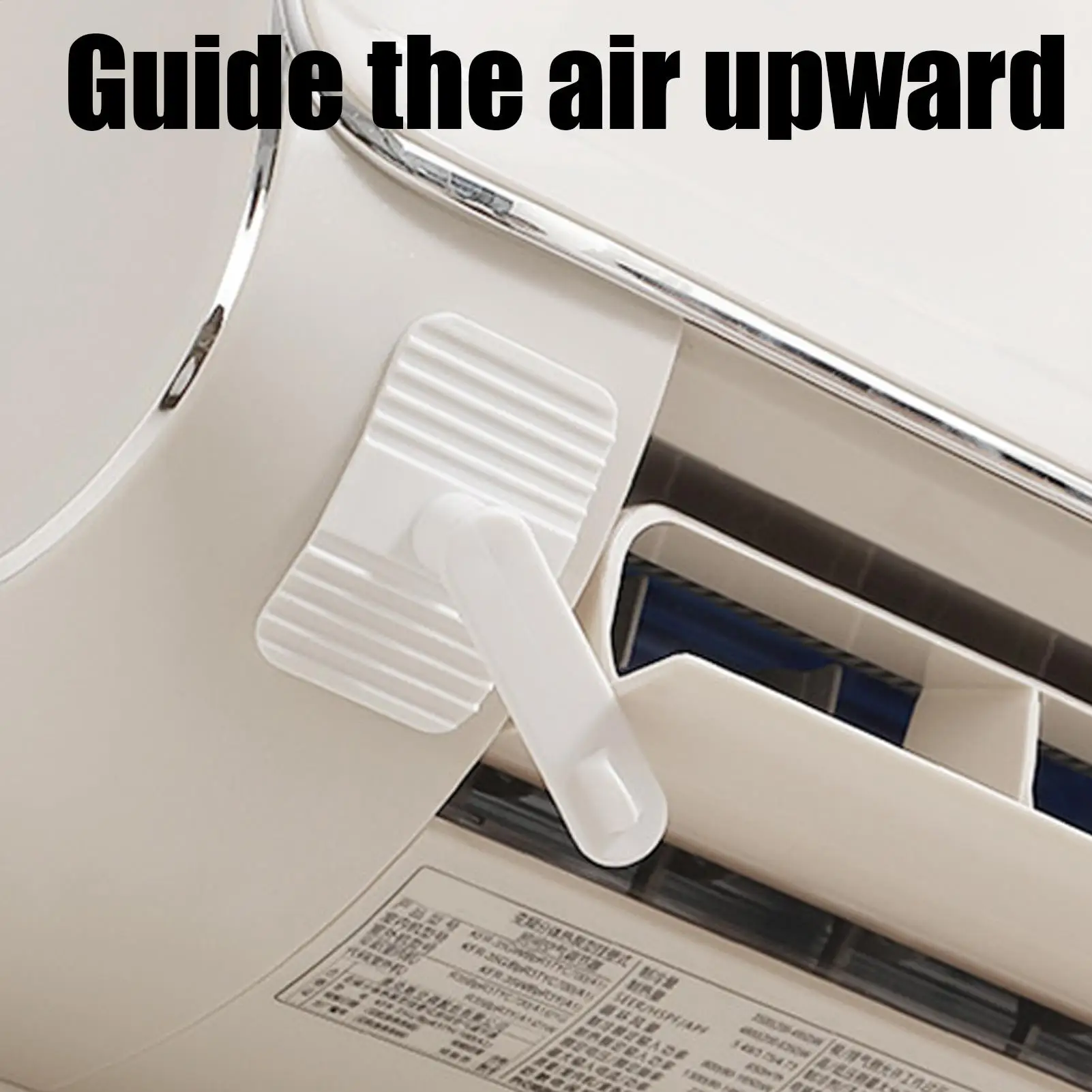 Air Conditioning Air Guide Plate 2 Pieces Adjustable Air Conditioning Guide Plate Rotation Anti Direct Blowing Adjustable