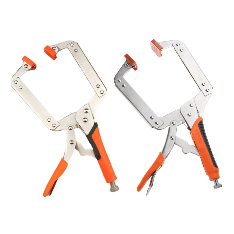 

6/9/11/14/18Inch Face Clamps Pocket Hole Clamps for Woodworking, Welding Clamps Dropship