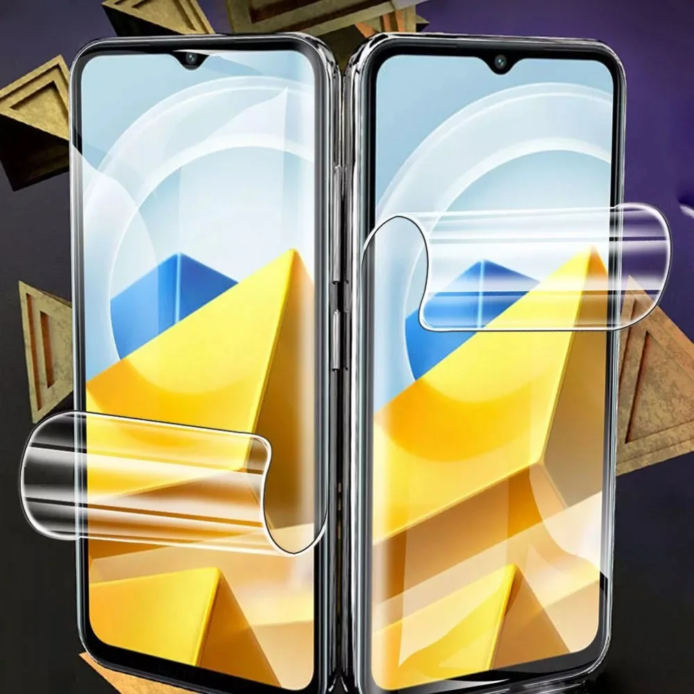 Hydrogel Screen Protector Protective Film (3-Pack)