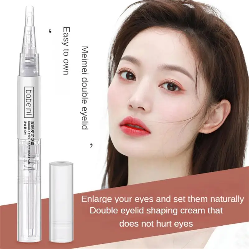 Natural Traceless Double Eyelid Styling Setting Glue Invisible Quick-drying Eyelid Sticker Lasting Easy To Wear Makeup Cosmetic