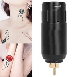Wireless Tattoo Power Supply Motor Tattoos Pen Power Supplies RCA Plug 1200mAh Black Portable Tattoo Machine Power Supplies Tool