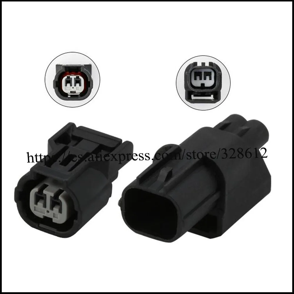 

100SET 6188-0589/6189-0890 car female male cable connector jacket socket 2 pin Connector automotive plug include terminal seal