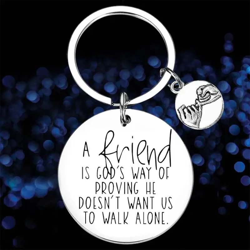 

New Women Friendship Gifts Keychain Pendant best Friends Key Chain BFF Birthday Graduation Gifts