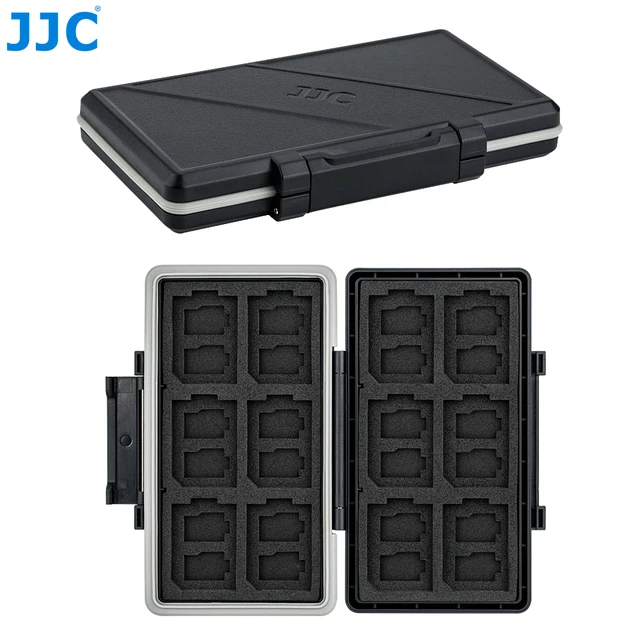 JJC-Étui pour carte SD/ Micro SD/TF, 36 emplacements, support pour