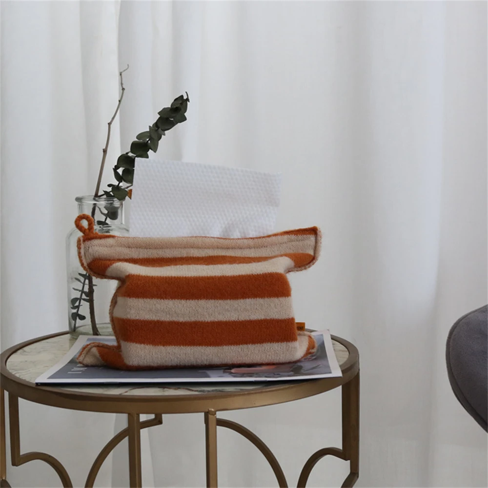 Nordic Tissue Box Holder Home Decor Table Tissue Paper Organizers Car Napkin Holders Bathroom Dispenser Toilet Paper Tissue Box 2