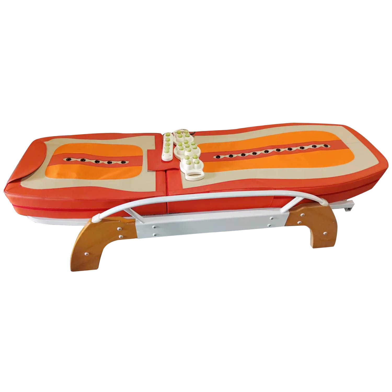 Migun Hot Heated Portable Korea Cheap Nuga Best Warm LCD Automatic Electric Rolling Thermal Jade Stone Massage Bed 6