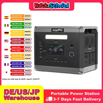 SOLARPLAY Q2501 Power Station 2400W (4800Wpeak) 1