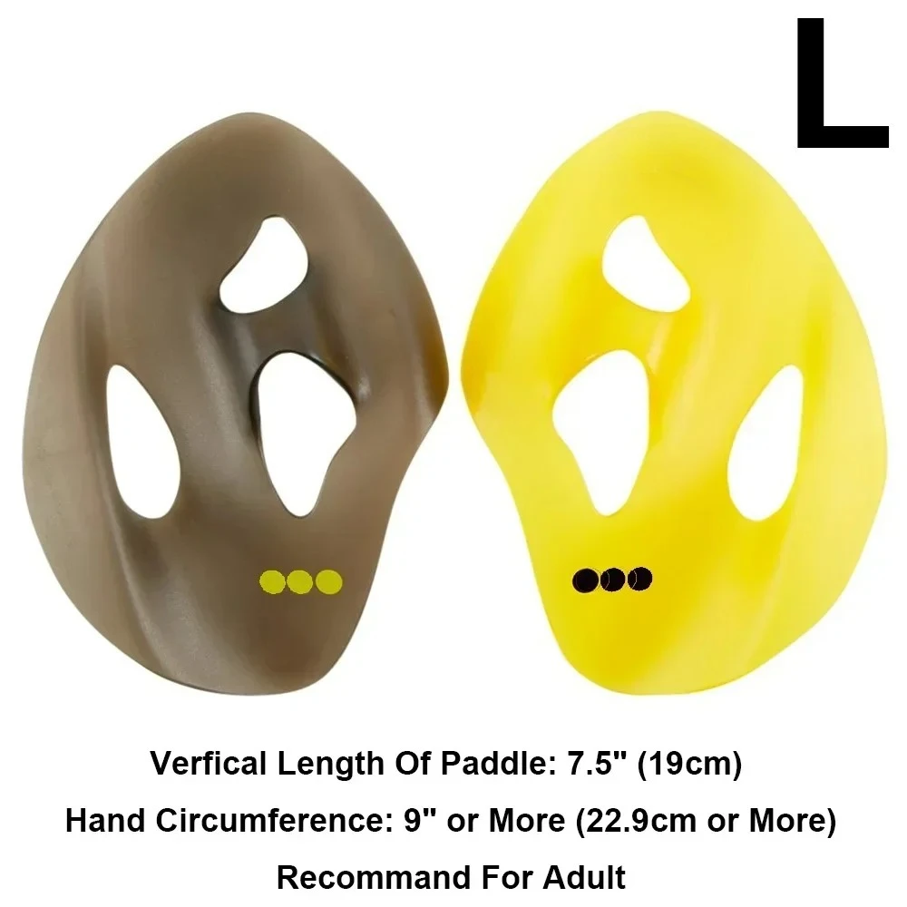 FINIS Ergonomic Swimming Training Paddles for Professional Stroke Practice