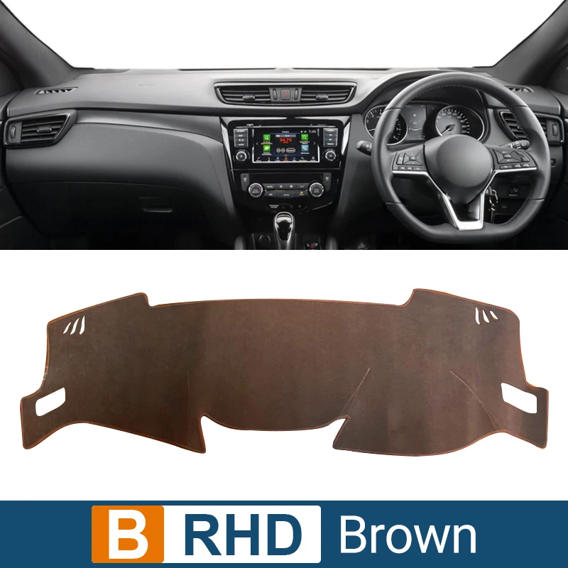 Dashboardafdekmat LHD/RHD Voor Nissan Voor Qashqai