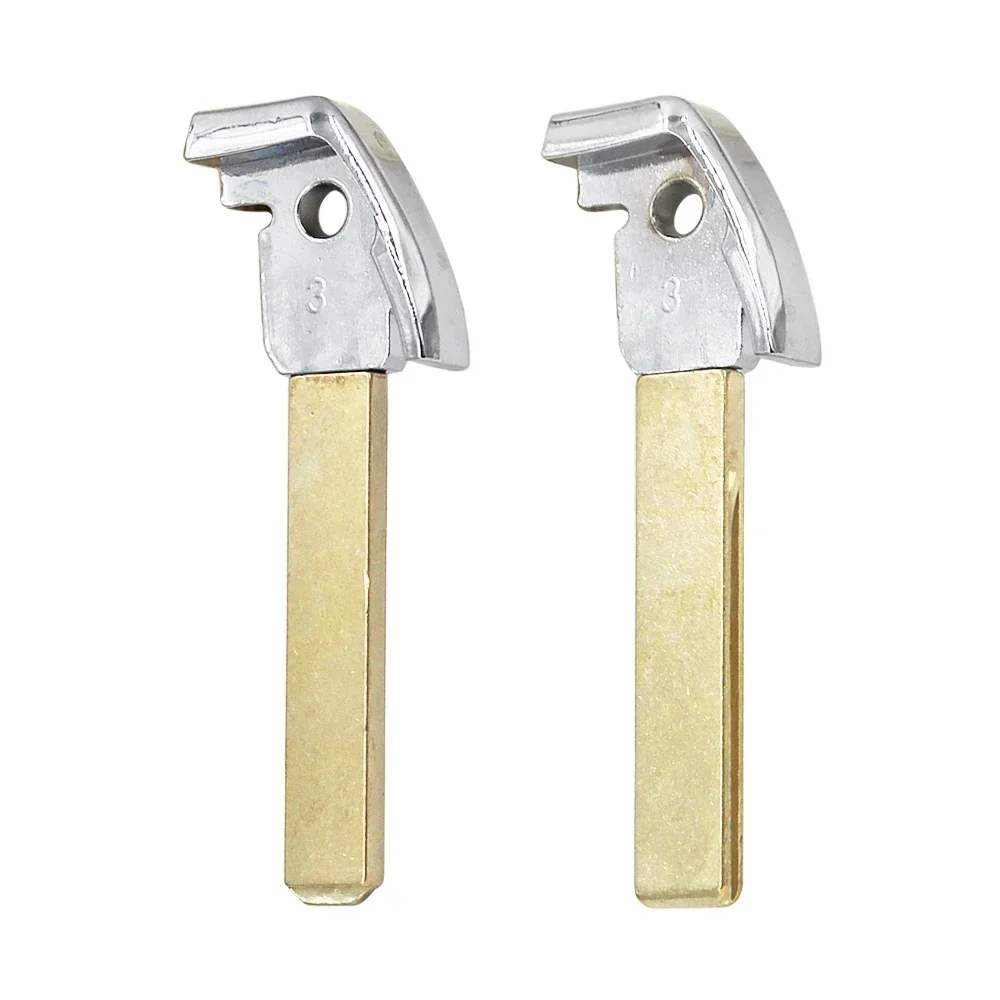 Ecusells Small Key Uncut Blade For Peugeot 208 308 508 3008 5008 HU83 Emergency Key with Groove Kind or VA2 without Groove Kind