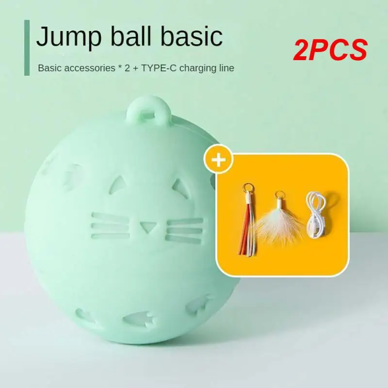 

2 шт., Индукционная Игрушка для кошек с вибрацией, Type-c
