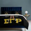 Sigma Sorority Gamma Rho Bedding Set SGR Duvet Cover Bedroom Comforter Single Twin King ​Size Quilt Cover Home Textile 2/3PCS 4