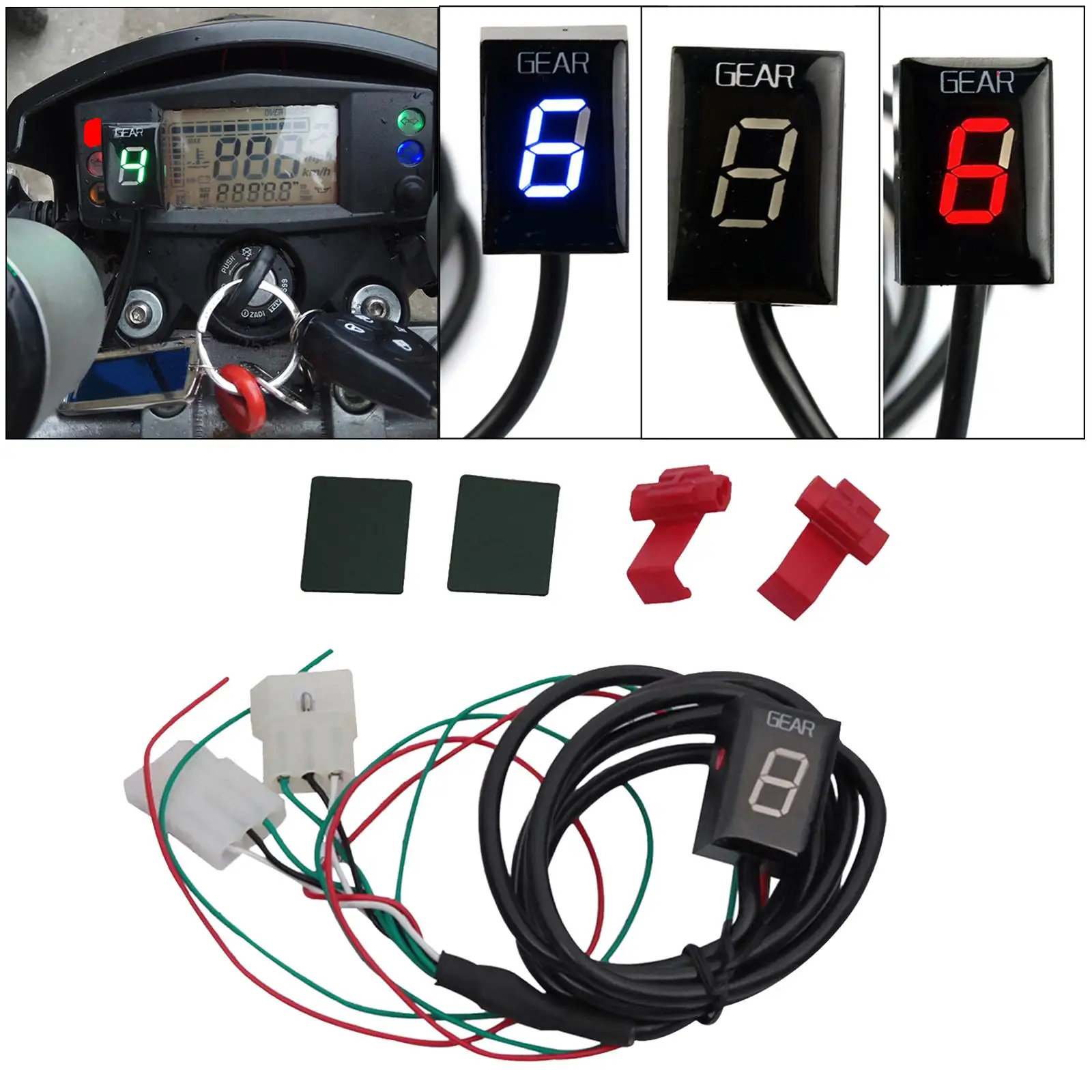 

Motorcycle Speed Gear Indicator Display for Aprilia ETV 1000 RS125