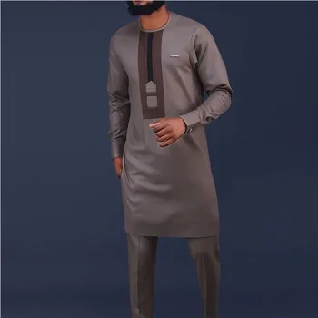 Musa Long-sleeved 2 Piece Kaftan Outfit