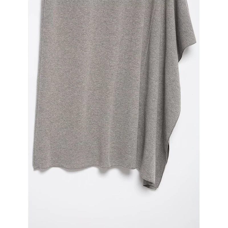 High Waist Skirt Women's Spring Autumn Long Skirt Casual Asymmetrical Hem Ruffles Midi Skirts For Women 2026 New ﻿