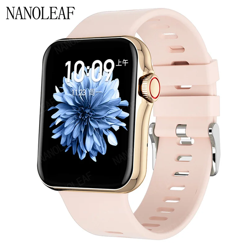 1.6Inches Smart Watch Multi-Scene Split-Screen Function Remote Control Camera Sleep Record Suitable For Android IOS Wristwatches 