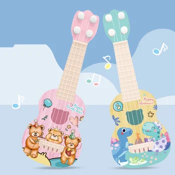 Children Can Play Ukulele Toy Guitar Can Play Beginner Simulation Instrument Enlightenment Educational Instrument Music Toy