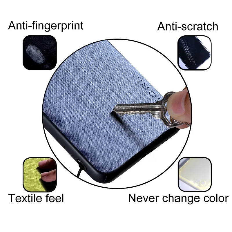 Stylish Cross Pattern Waterproof Phone Case – Durable TPU+PU 2-in-1 Material