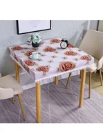 NoEnName_Null скатертина водостійка coffe table mantel redondo verde butterbear Mainland China PVC 2