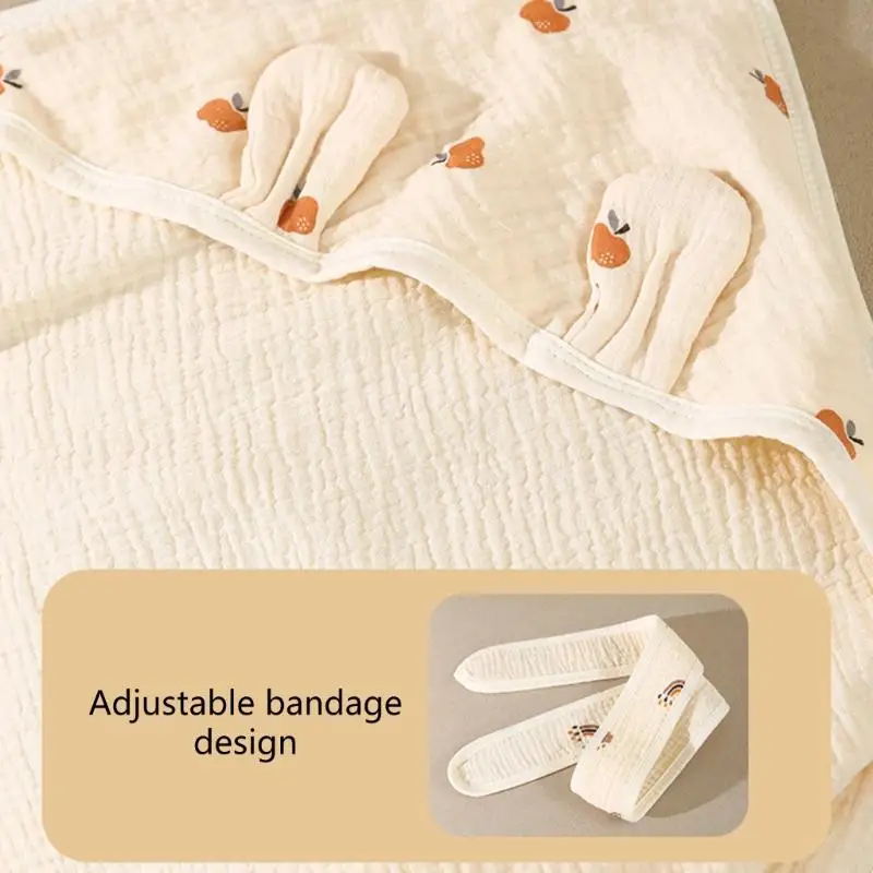 couverture emmaillotage cordon