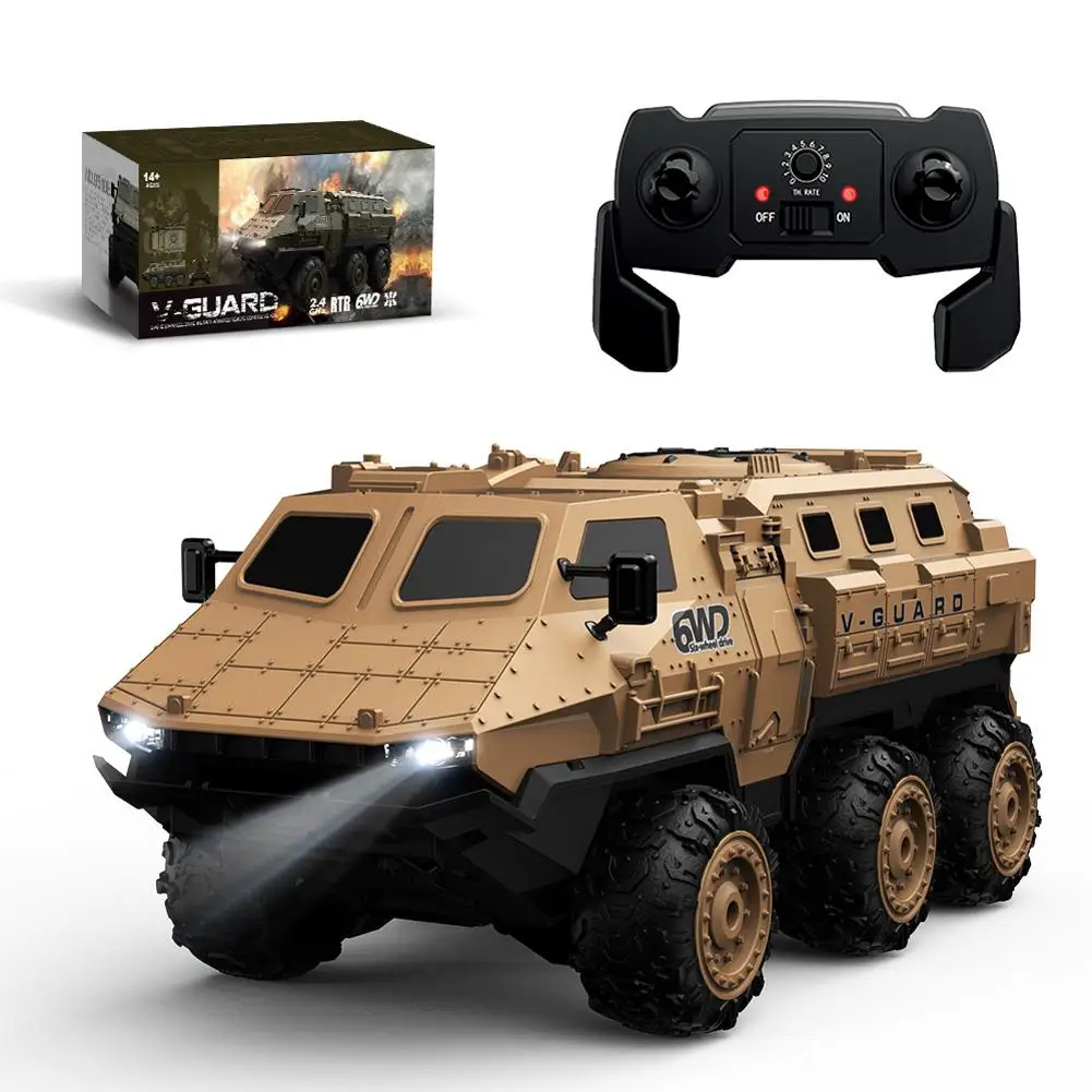 

9510E Remote Control Military Truck 1:16 6WD 2.4GHZ Army Truck High Speed 30km/h Rc Car Toys Gifts For Kids