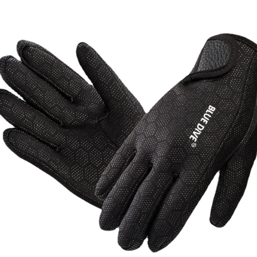 1.5mm Neoprene Waterproof Skid-proof Diving Gloves Swimming Keep Warm for Winter Swimming Diving Surfing Snorkeling Gloves 2