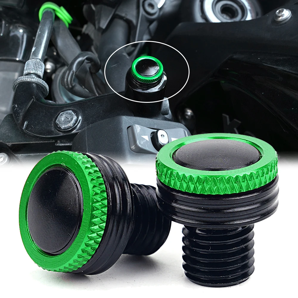 Für Kawasaki Z900 Z750 Z650 Z800 Z1000 Z1000SX Z900RS Z300 Z400 Z500 Motorrad Zubehör M10 Spiegel Loch Stecker Trim Blind Kappe