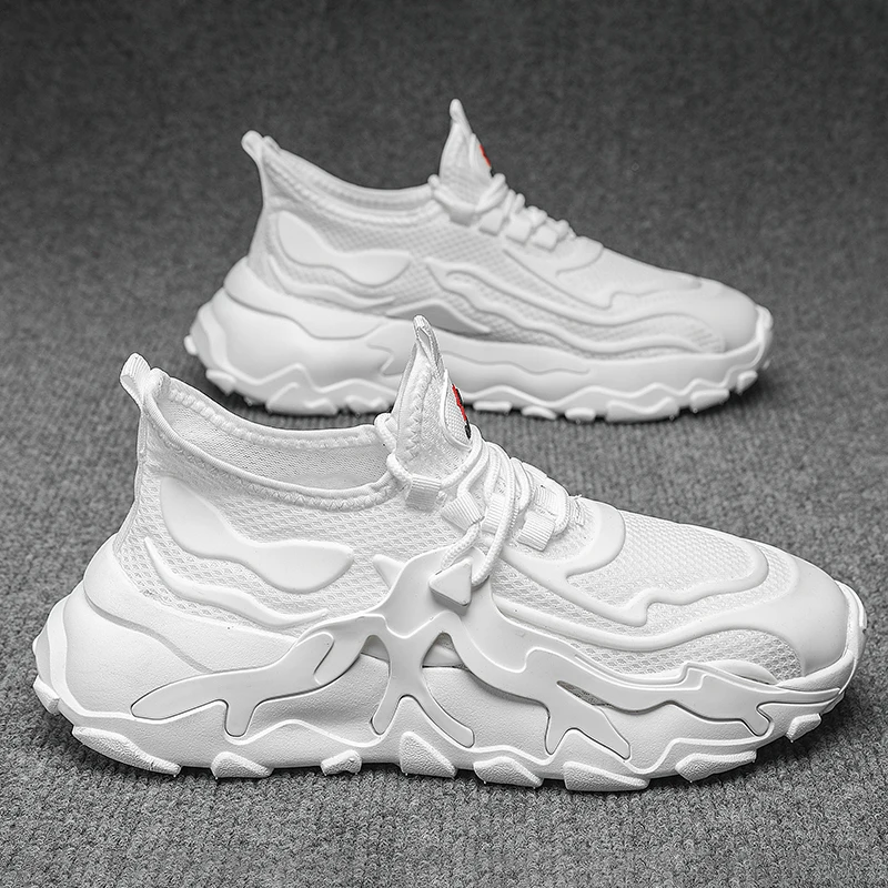 Men's Daily Versatile Trbottomy Shoes, Soft Sole, Soft Surface, Non-Slip, Casual Trbottomyy Slippery Casual Sports Shoes, Suitable for Outdoor Activities, Men's Shoes