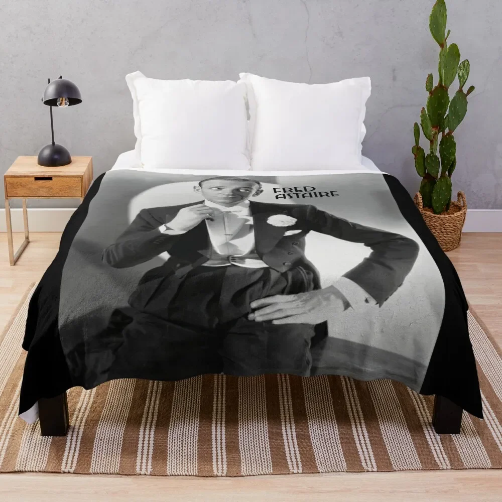 

Fred Astaire Throw Blanket Stuffeds Travel Luxury Brand Custom Blankets