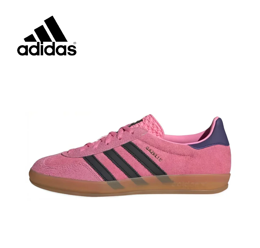 adidas gazelle silver green womens GAZELLE JUNIORS (FLORAL BLUE/PURPLE)