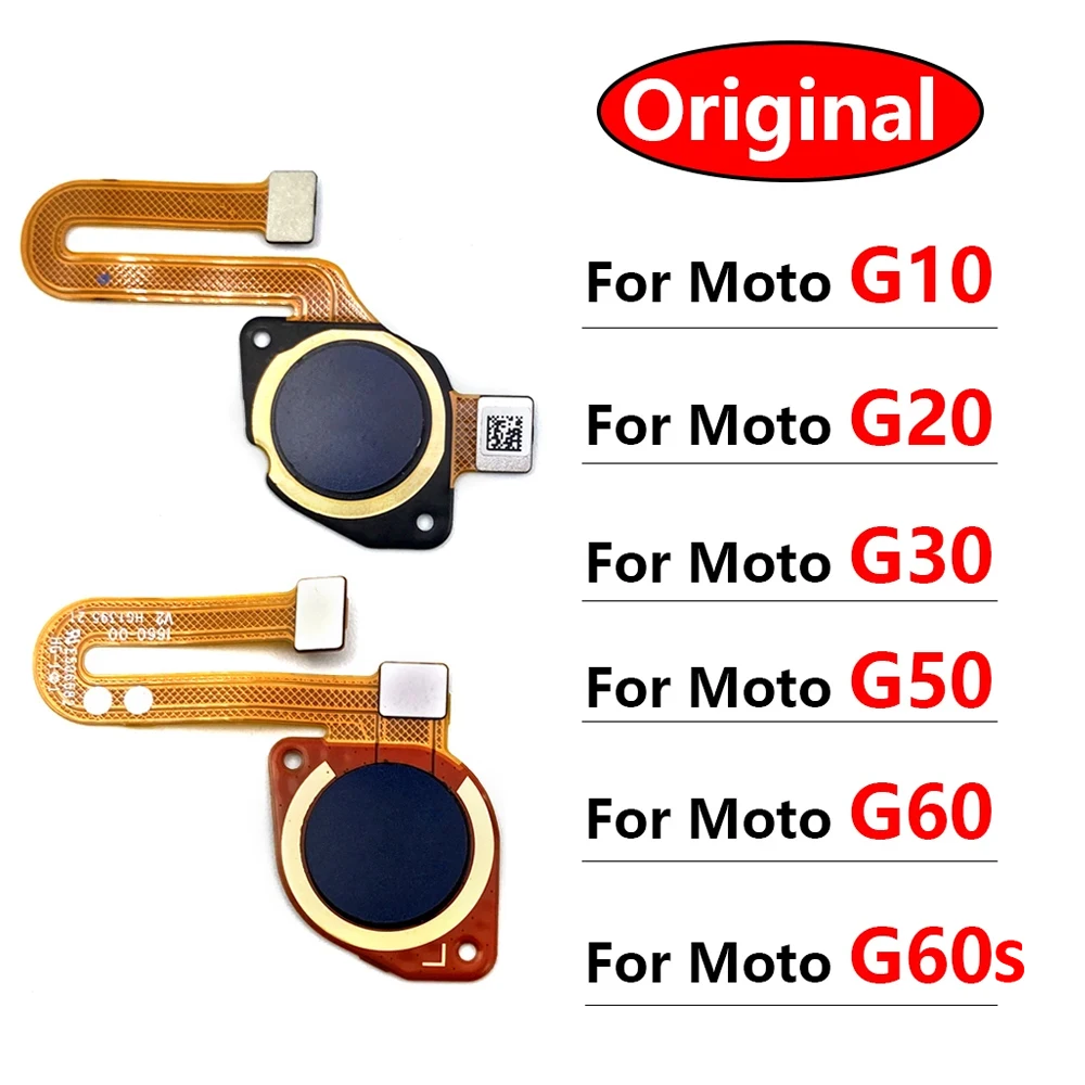 For Motorola Moto G10 G20 G30 G50 G60 G60s Fingerprint Sensor Home ...