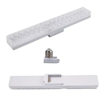 스트립 튜브 조명, E27 램프 베이스 LED 전구, 18W Ac85-265V 6000K 홈 장식 조명, LED 구슬 2024, 방향 조절 가능, 360 °, 신제품