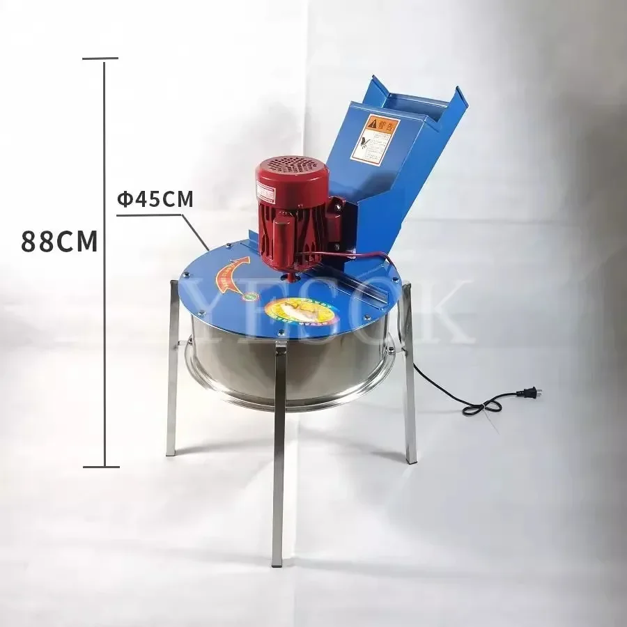 1.5kw 220V Lawn Mower, Small Agricultural Grinder, Feed and Vegetable Machine, Breeding Grass Chopper Electric Shredder 3