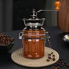 Manual Coffee Grinder Capacity Conical BurrInternal Adjustable Setting Ceramic Cup & Grinding Core French Press Coffee for Gift 1