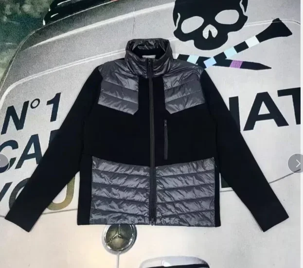 

New Golf Men's Down Jacket Black Men Golf Coat