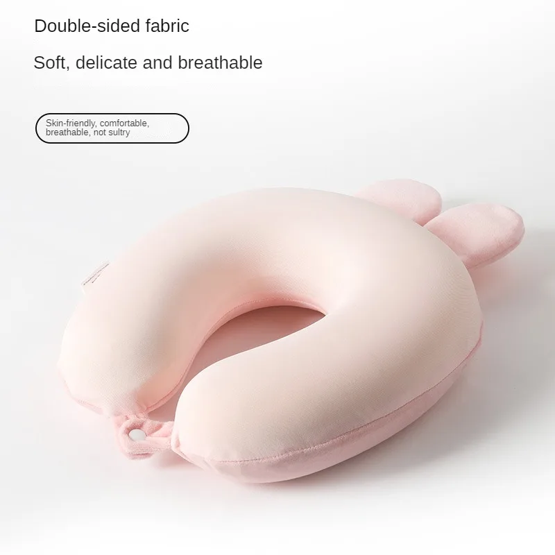 MIFFY Miffy Cartoon Anime Neck Pillow Comfort Student Office Workers Travel Go Out Cute and Interesting Relieve Stress U-shaped
