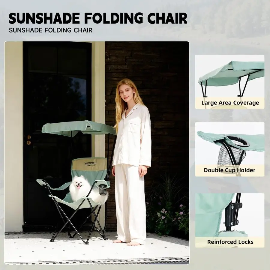 Portable Canopy Camping Chair 3
