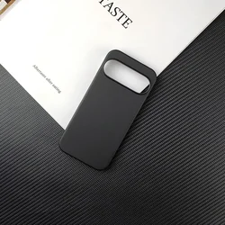Slim Matte Hard PC Phone Case - Shockproof Solid Color Shell Cover - Google Pixel 6a (Black)