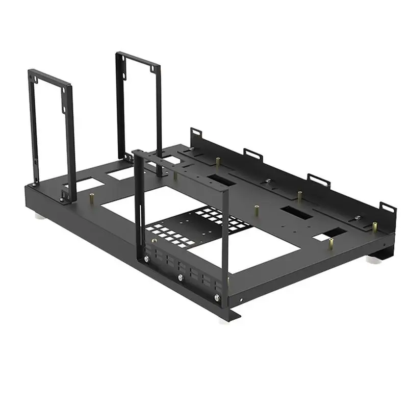 

DIY Computer Motherboard Case Rack Personality ATX/M-ATX/ITX Open Chassis Vertical Overclocking Open Aluminum Frame Chassis Rack