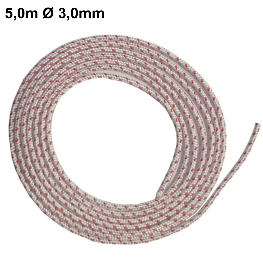 High Quality Starter Rope Pull Rope Replacement Start Rope Lawn Mower Parts 0m Ø 3 0mm 5 Construction Equipment 3