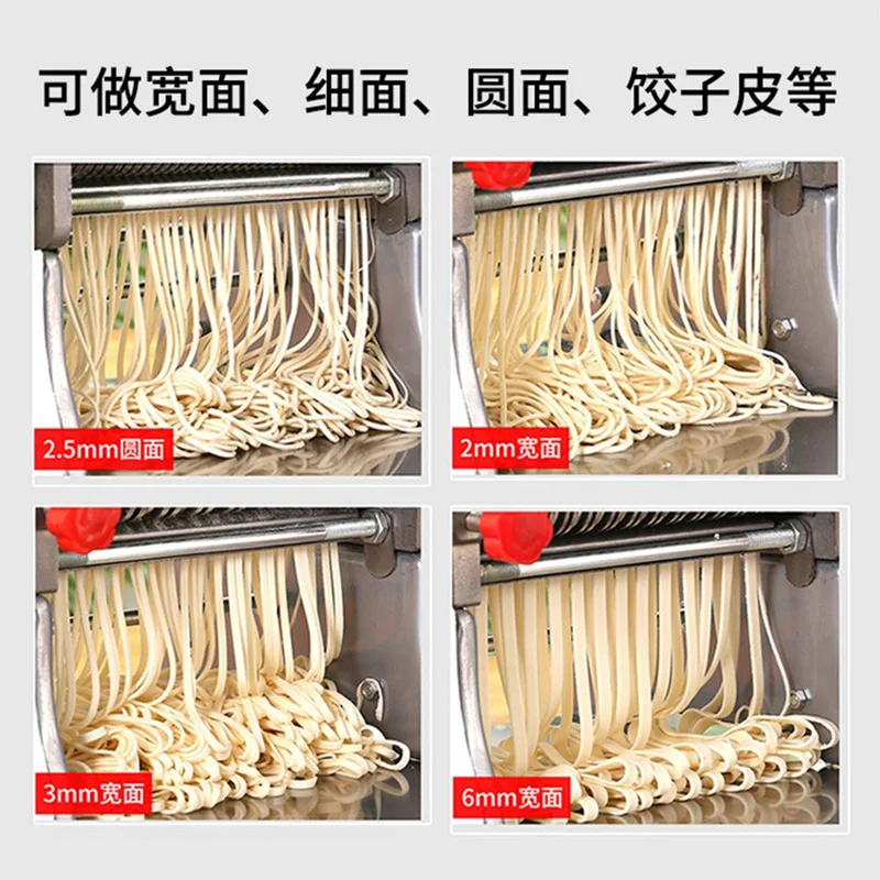 Noodle Maker, Heavy Duty Stainless Steel Manual Pasta Maker