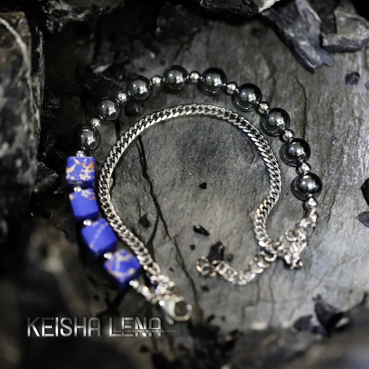 Men Jewellery Therapy Element Slimming Weight Loss Bracelet